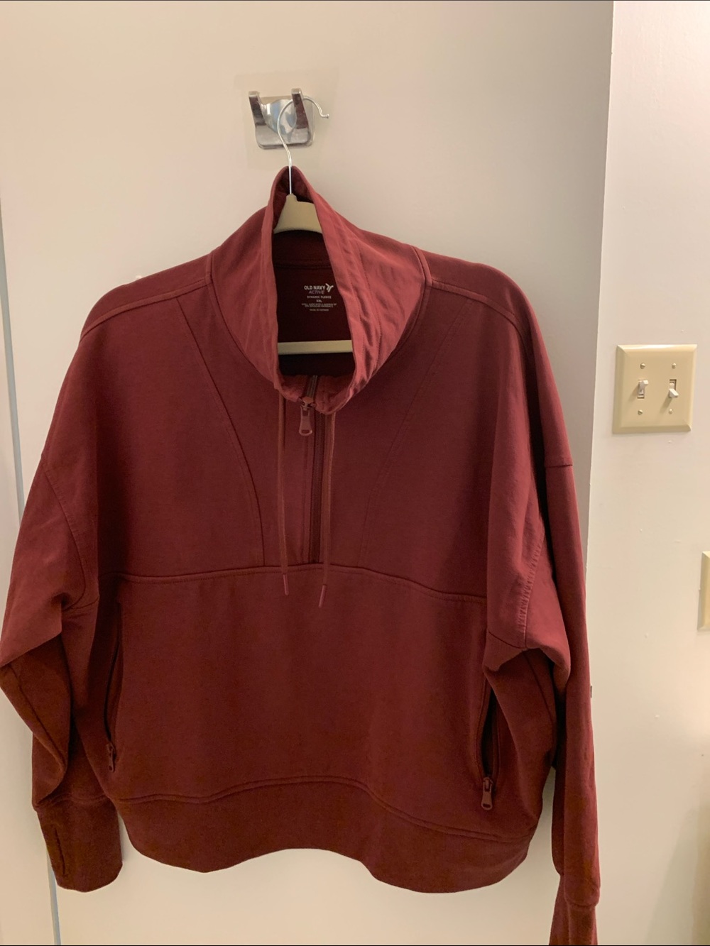 Old Navy 1/4 zip sweatshirt